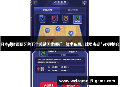 日本战胜西班牙的五个关键因素解析:战术布局、球员表现与心理博弈 日本战胜西班牙的五个关键因素解析:战术布局、球员表现与心理博弈