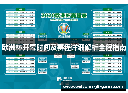 欧洲杯开幕时间及赛程详细解析全程指南 欧洲杯开幕时间及赛程详细解析全程指南